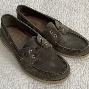 Sperry Men's Top Sider Leather Slip-on Boat Shoes, 11